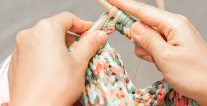 points de tricot de base